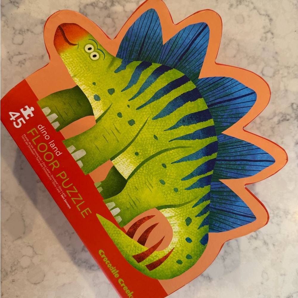 Crocodile Creek Dino Land Floor Puzzle